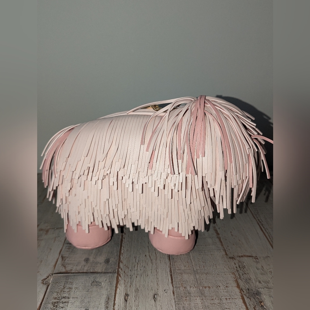 Pink Dog Shoulder Bag